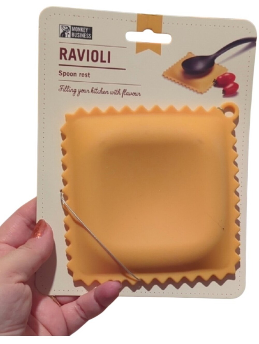 Ravioli Spoon Rest - Yellow